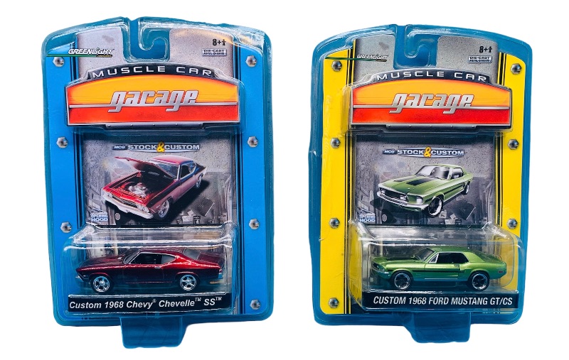 Photo 1 of 986766…2 die cast muscle cars