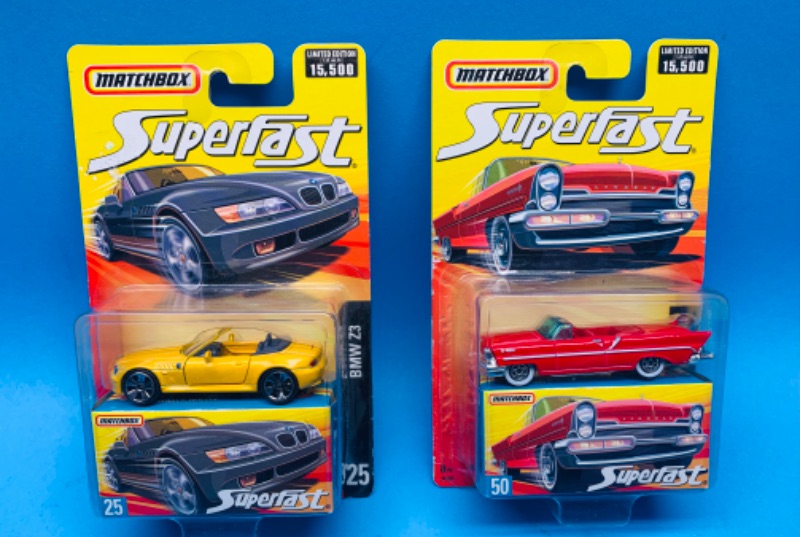 Photo 1 of 986767…2 matchbox superfast die cast cars with boxes