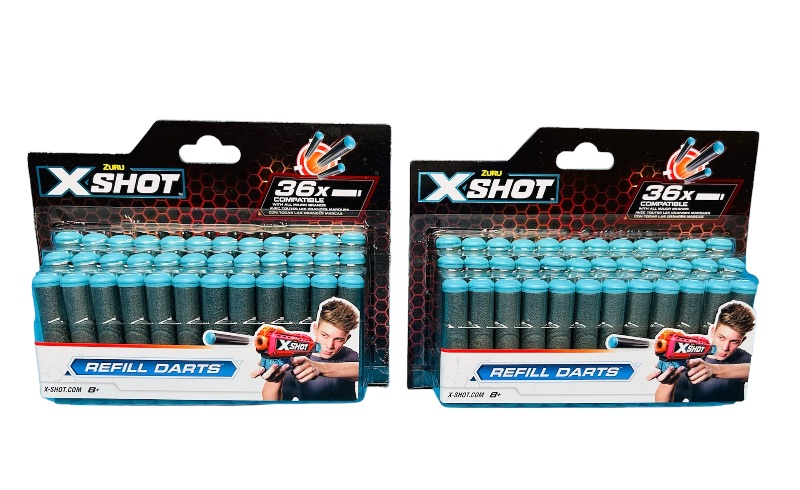 Photo 1 of 986858…72 refill darts for Zuru X-Shot toy gun