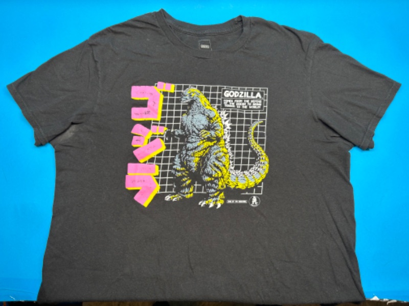 Photo 1 of 986894…size XL used  Godzilla t-shirt 