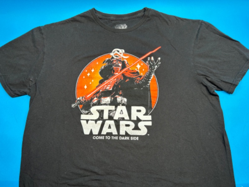 Photo 1 of 986895…size 2XL used Star Wars t-shirt 