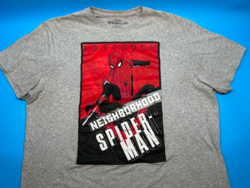 Photo 1 of 986897…size XL used Spider-Man t-shirt 