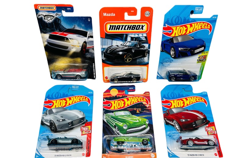 Photo 1 of 986919… 6  die cast convertible cars 