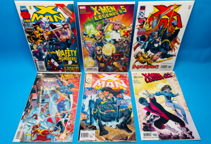 Photo 1 of 986942…6 X-men  comics in plastic sleeves 