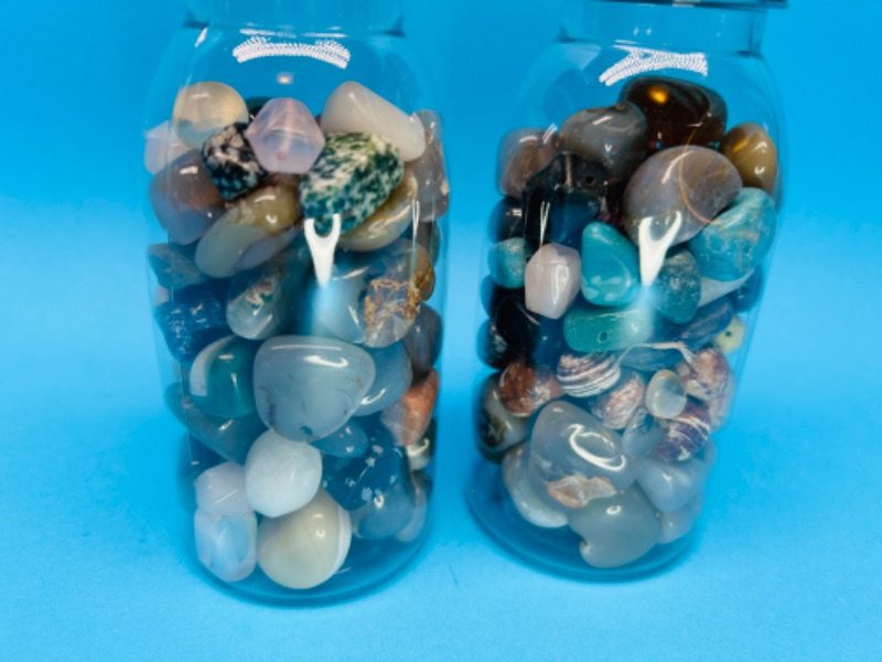 Photo 2 of 986991…2 bottles of polished rocks 5” each