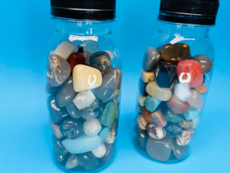 Photo 3 of 986991…2 bottles of polished rocks 5” each