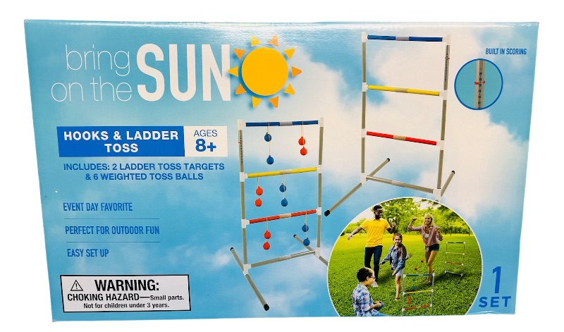 Photo 1 of 987012… Hooks and Ladder Toss - includes 2 toss targets and 6 toss balls  