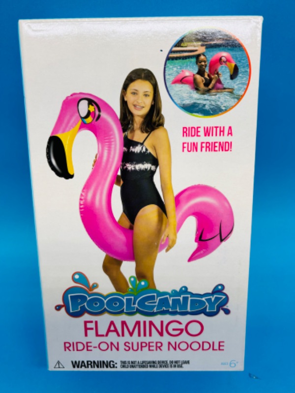 Photo 1 of 987014…Poolcandy Flamingo ride on super noodle 