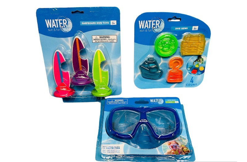 Photo 1 of 987062…pool toys and swim mask 