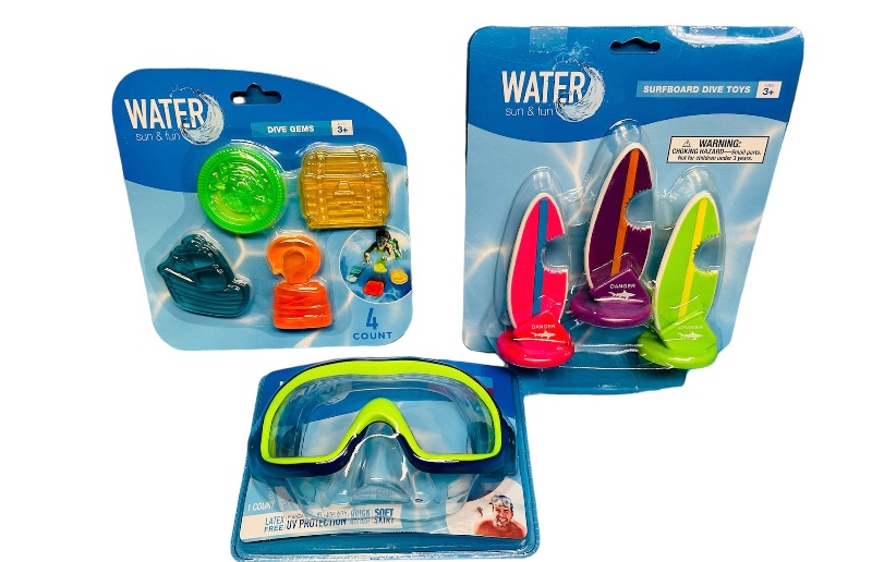 Photo 1 of 987063… pool toys and swim mask 