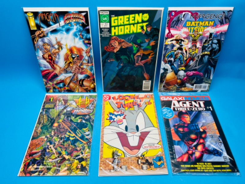 Photo 1 of 987092… 6 comics all #1’s in plastic sleeves 