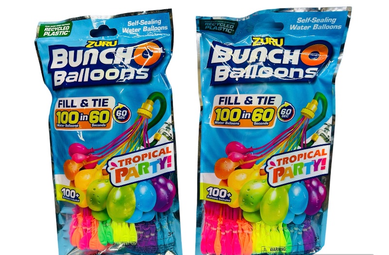 Photo 1 of 987118… 200+  fill and tie water balloons-tropical colors  fills in 60 seconds