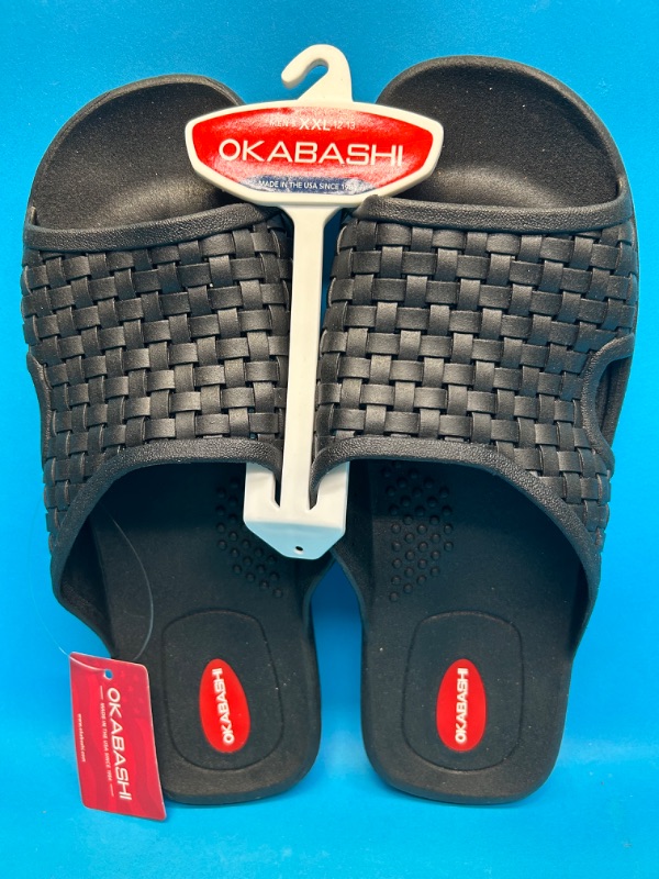 Photo 1 of 987148… Okabashi mens size XL 12-13 sandals 