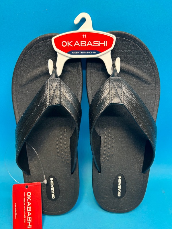 Photo 1 of 987209… mens size 11 Okabashi sandals 