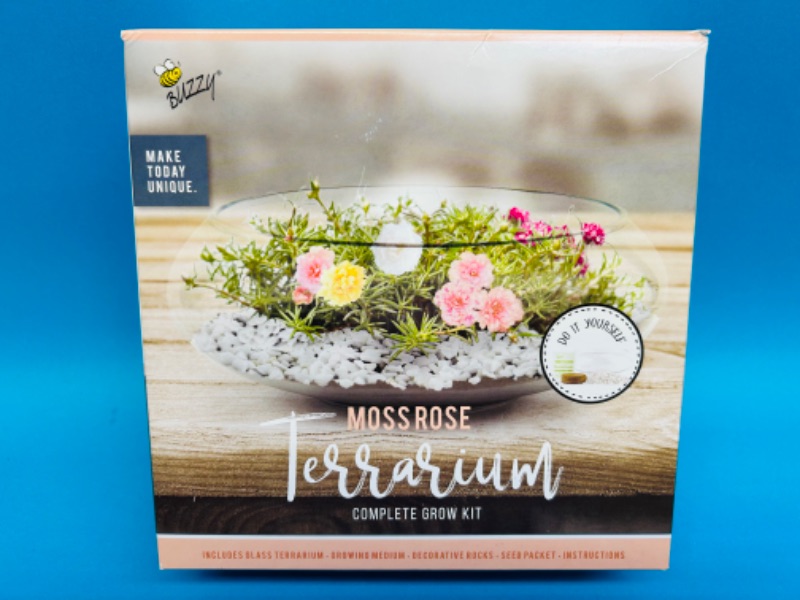 Photo 1 of 987224…moss rose terrarium grow kit