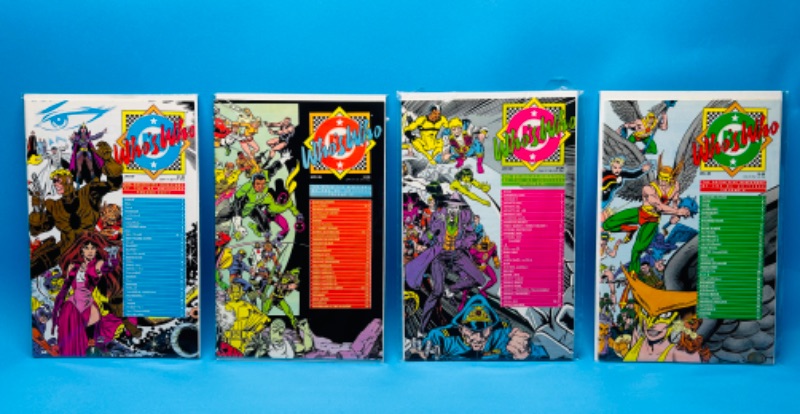 Photo 1 of 987251…4 who’s who  comics in plastic sleeves 