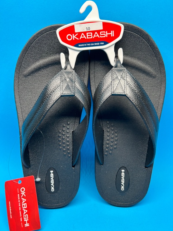 Photo 1 of 987270… mens size 10 Okabashi sandals 