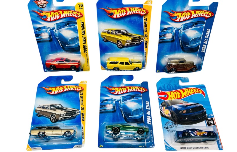 Photo 1 of 987284… …6 hot wheels die cast cars 