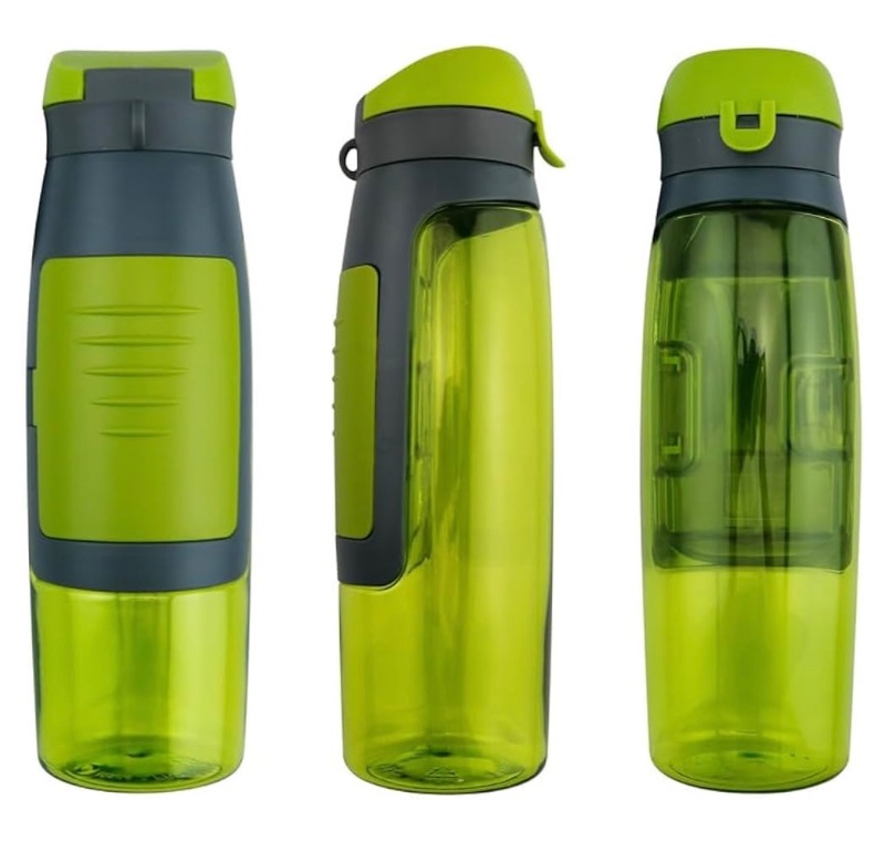 Photo 5 of 987308…3 leakproof sports bottles with storage 