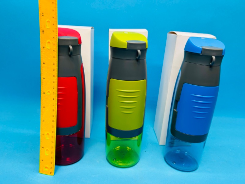 Photo 6 of 987308…3 leakproof sports bottles with storage 