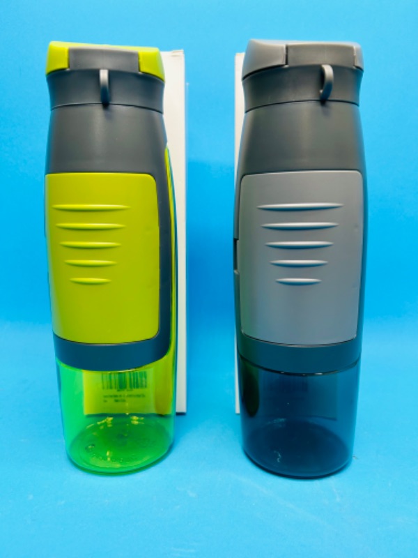 Photo 1 of 987310…2 leakproof sports bottles with storage 