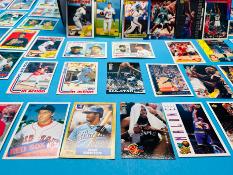 Photo 2 of 987346…1400+ baseball and basketball trading cards in box