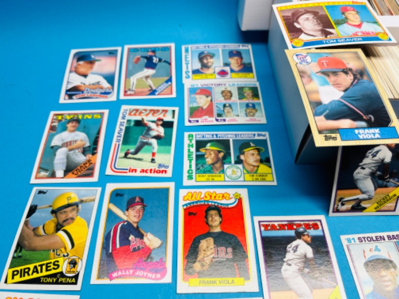 Photo 9 of 987346…1400+ baseball and basketball trading cards in box