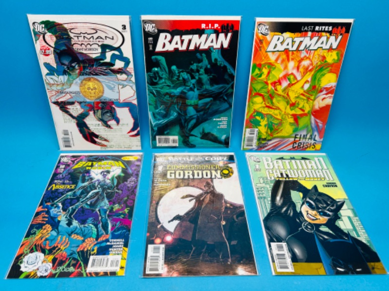 Photo 1 of 987370…3 Batman  comics in plastic sleeves 