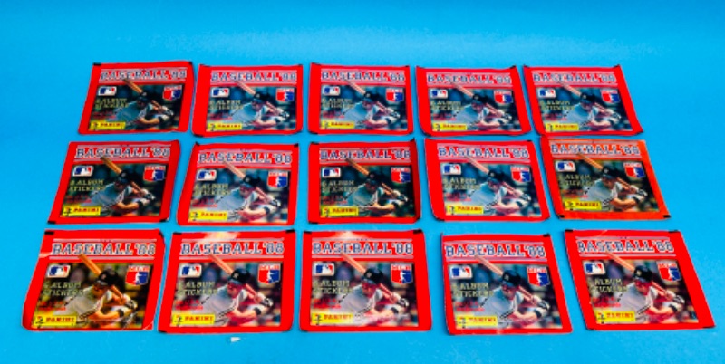 Photo 3 of 987407…15 sealed  Panini 1988 baseball album sticker packs -6 in each pack