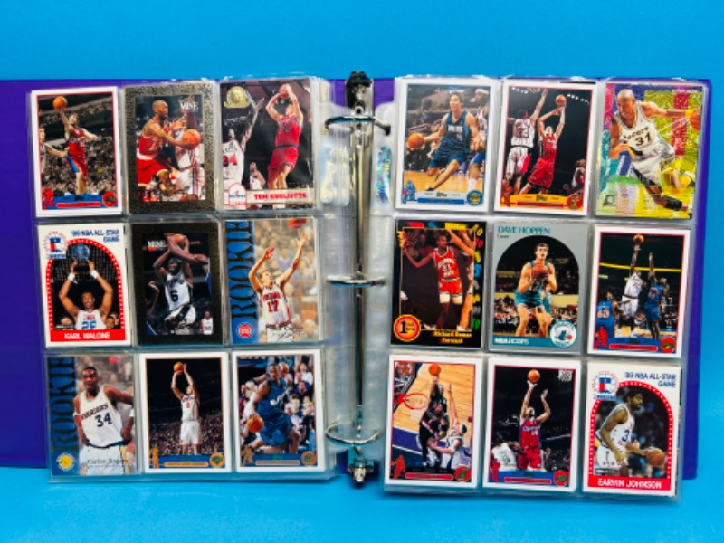 Photo 8 of 987421…378 mixed basketball trading cards in binder 