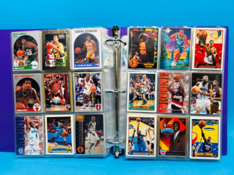 Photo 4 of 987421…378 mixed basketball trading cards in binder 