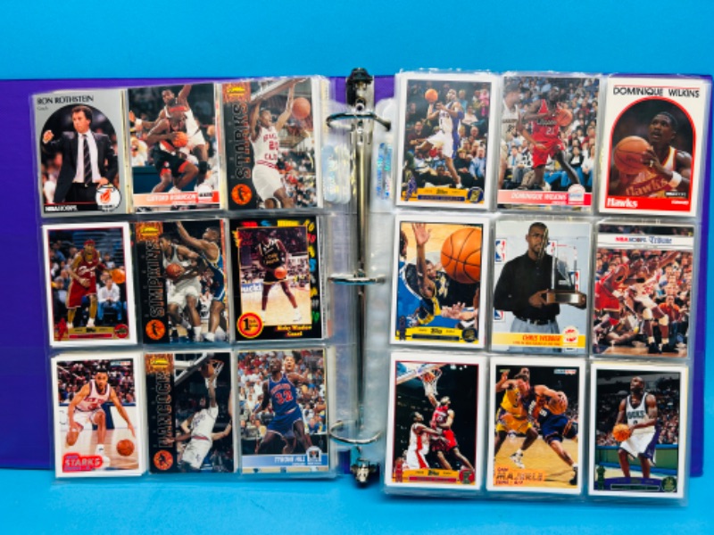 Photo 5 of 987421…378 mixed basketball trading cards in binder 