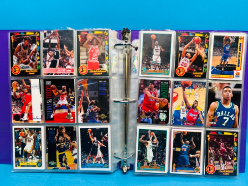 Photo 9 of 987421…378 mixed basketball trading cards in binder 