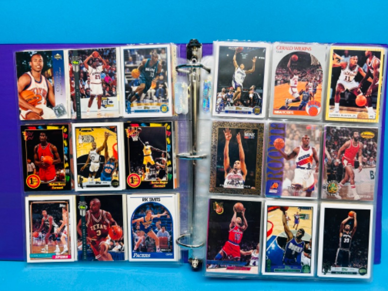 Photo 15 of 987421…378 mixed basketball trading cards in binder 