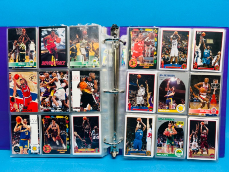 Photo 10 of 987421…378 mixed basketball trading cards in binder 