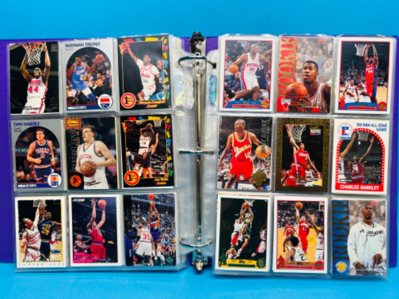 Photo 14 of 987421…378 mixed basketball trading cards in binder 