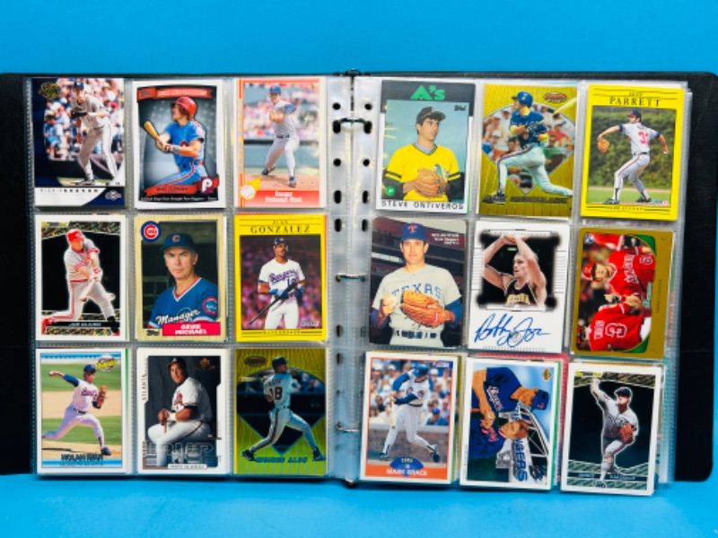 Photo 14 of 987431…324 mixed baseball trading cards in binder 