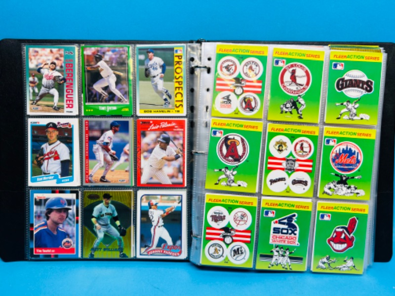 Photo 12 of 987431…324 mixed baseball trading cards in binder 