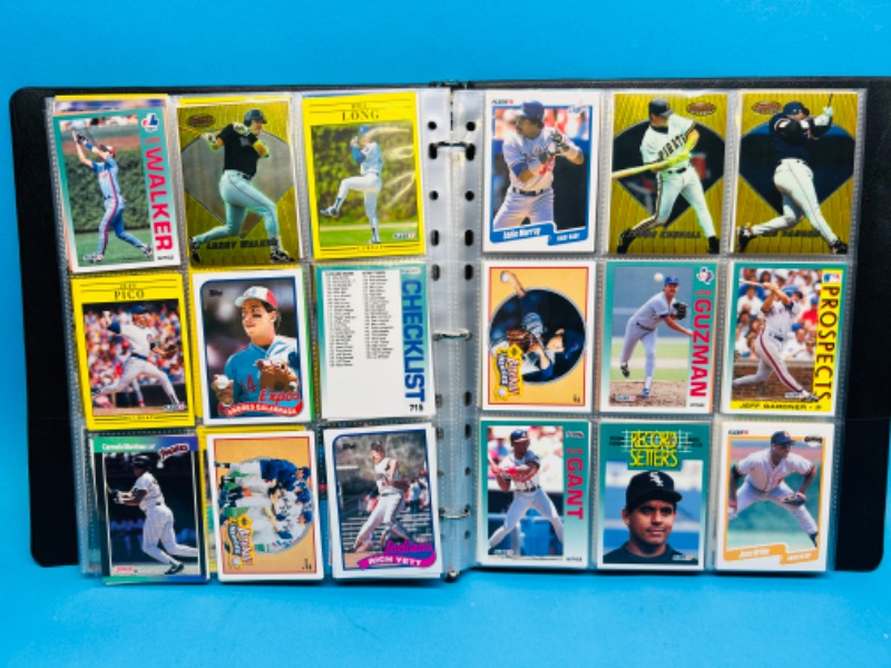 Photo 9 of 987431…324 mixed baseball trading cards in binder 