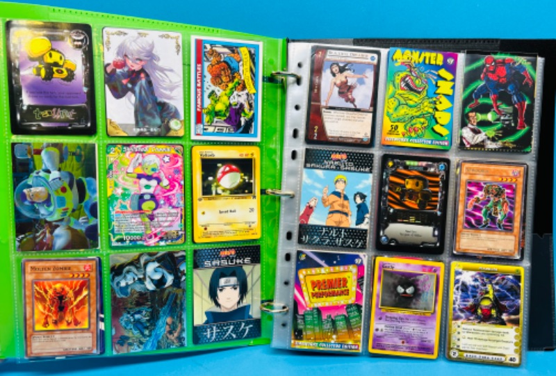 Photo 1 of 987433…216 character and comic cards in binder 