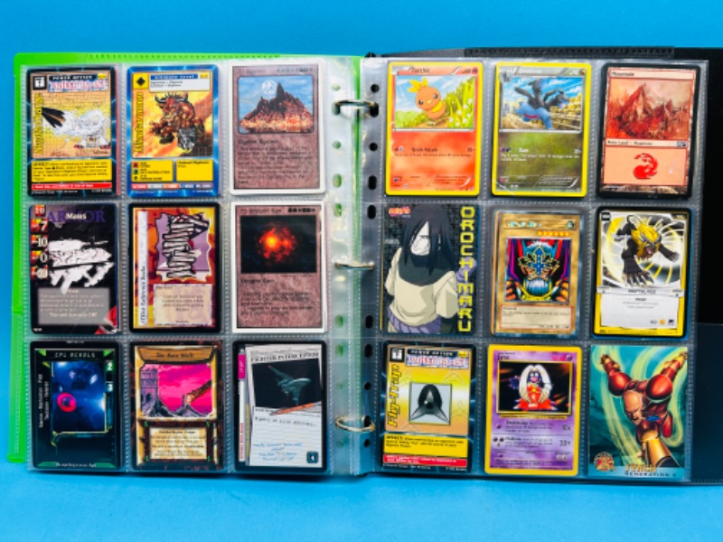 Photo 1 of 987433…216 character and comic cards in binder 