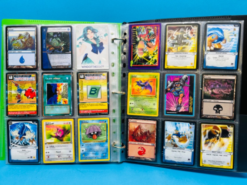 Photo 1 of 987433…216 character and comic cards in binder 