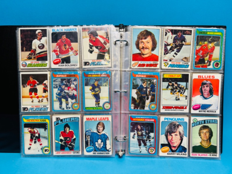 Photo 3 of 987452…252 vintage hockey cards from the 1970’s in binder- may have wear from age