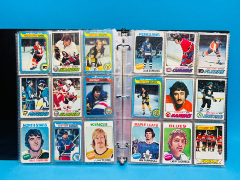 Photo 11 of 987452…252 vintage hockey cards from the 1970’s in binder- may have wear from age