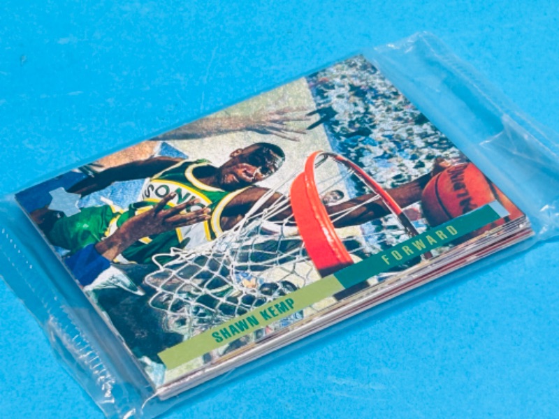 Photo 1 of 987464…sealed behind the glass Michael Jordan and Shaquille O’Neil inside complete card set