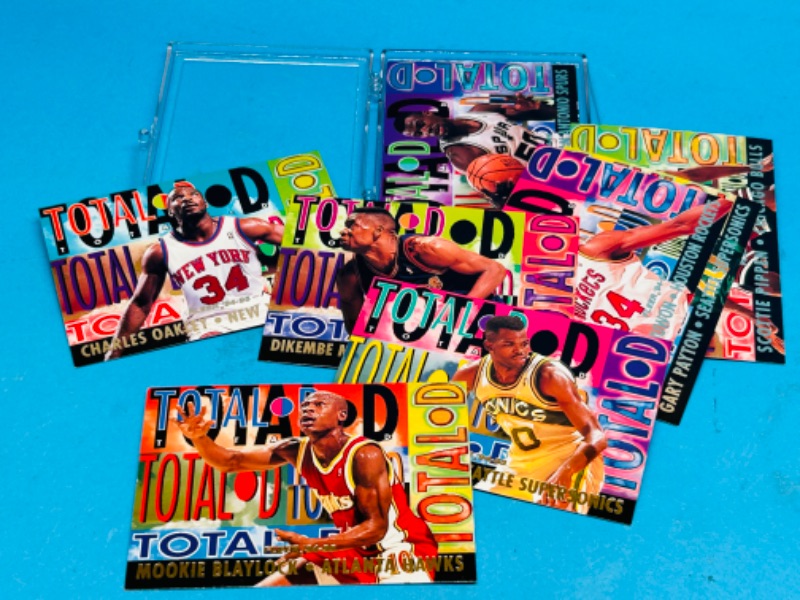 Photo 3 of 987474…fleer Total D basketball card complete set in case 1-10