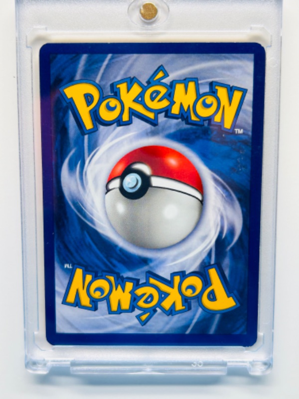 Photo 2 of 987485…Pokémon Trainer card 91/102  in hard plastic case 