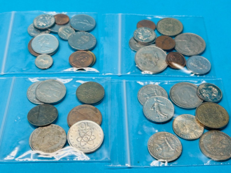 Photo 4 of 987489…circulated foreign coins from 1970’s to present 