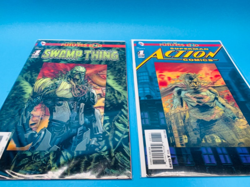 Photo 2 of 987508…3-D cover #1 comics in plastic sleeves 