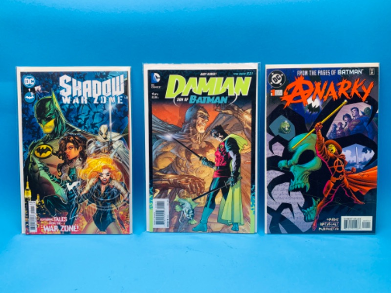 Photo 1 of 987515…3 comics all #1’s in plastic sleeves 
